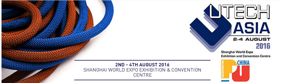 UTECH ASIA SHANGHAI PODCZAS AUG3-4,2016